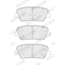 BRAKE PAD SET HYUNDAI SANTA KIA REAR