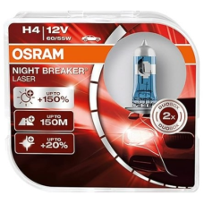 GLOBE H4 12V 55W NIGHTBREAKER LASER SET