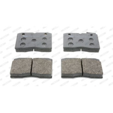 BRAKE PAD SET IVECO DAILY 1-2 FRONT