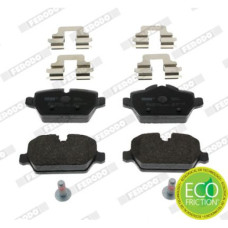 BRAKE PAD SET BMW 1-5 SERIES MINI REAR
