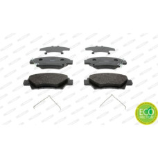 BRAKE PAD SET HONDA JAZZ FRONT