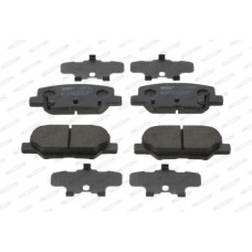 BRAKE PAD SET CITROEN MAZDA REAR