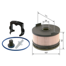 DIESEL FILTER MERCEDES A B C E S GL