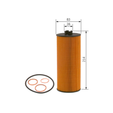 OIL FILTER MERCEDES ATEGO AXOR