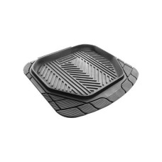 RUBBER MAT SET WITH TROUGH 2 PIECE
