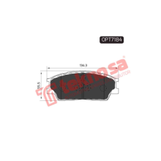 BRAKE PAD SET HYUNDAI VENUE FRONT