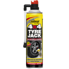 TYRE JACK 4X4 INFLATER & SEALER 500ML