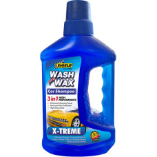 WASH & WAX CAR SHAMPOO 500ML 3 IN 1