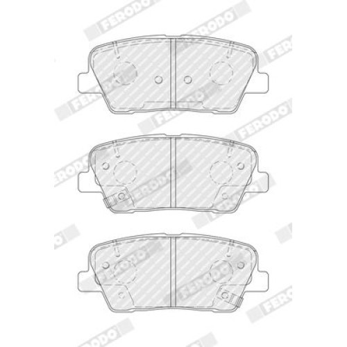 BRAKE PAD SET HYUNDAI SANTA KIA REAR BRAKE PAD SET HYUNDAI SANTA KIA REAR