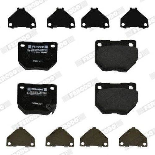 BRAKE PAD SET NISSAN/SUBARU REAR BRAKE PAD SET NISSAN/SUBARU REAR