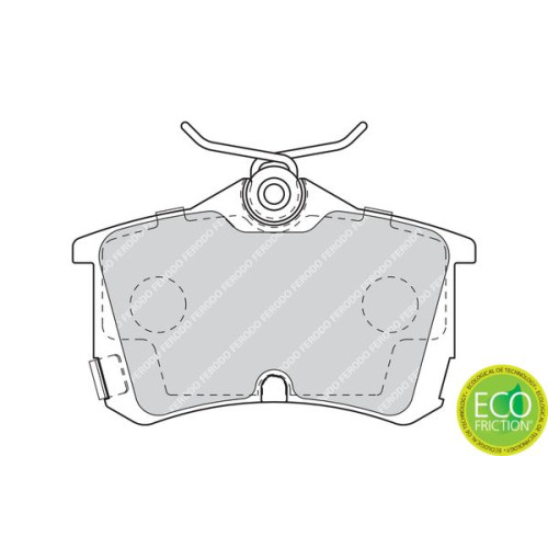 BRAKE PADS SET VW AUDI GOLF PASSAT REAR BRAKE PADS SET VW AUDI GOLF PASSAT REAR