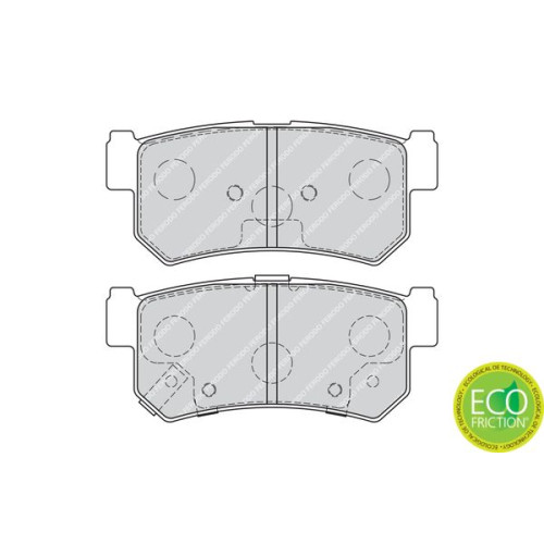 BRAKE PAD SET MUSSO REXTON REAR BRAKE PAD SET MUSSO REXTON REAR