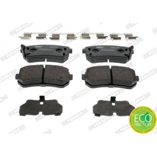BRAKE PAD SET ACCENT i20 i30 RIO REAR BRAKE PAD SET ACCENT i20 i30 RIO REAR