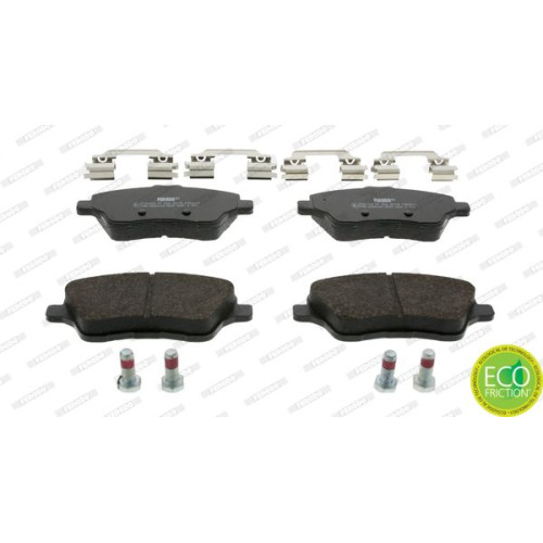 BRAKE PAD SET FORD FIESTA BMAX FRONT BRAKE PAD SET FORD FIESTA BMAX FRONT