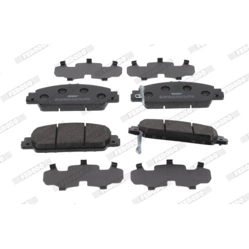 Tora Rear Disc Brake Pads – Fits Honda Accord CL9 CM 2003-2008 Euro – DB1230