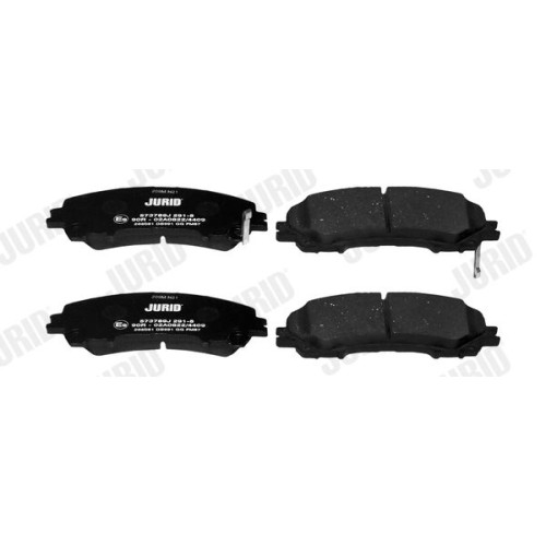 BRAKE PAD SET NISSAN X-TRAIL FRONT BRAKE PAD SET NISSAN X-TRAIL FRONT