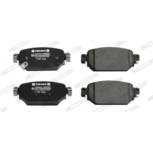 BRAKE PAD SET MAZDA 3 2014- REAR BRAKE PAD SET MAZDA 3 2014- REAR
