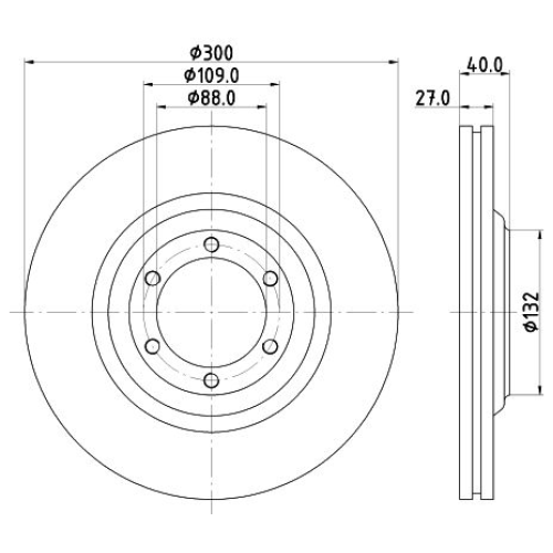 BRAKE DISC ISUZU D-MAX CHEV TRAILBLAZER BRAKE DISC ISUZU D-MAX CHEV TRAILBLAZER