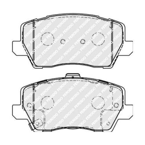 BRAKE PAD SET KIA PICANTO III FRONT BRAKE PAD SET KIA PICANTO III FRONT