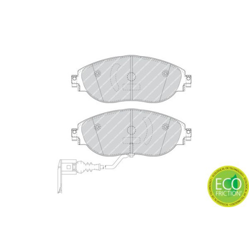 BRAKE PAD SET VW GOLF7 TIGUAN AUDI FRONT BRAKE PAD SET VW GOLF7 TIGUAN AUDI FRONT