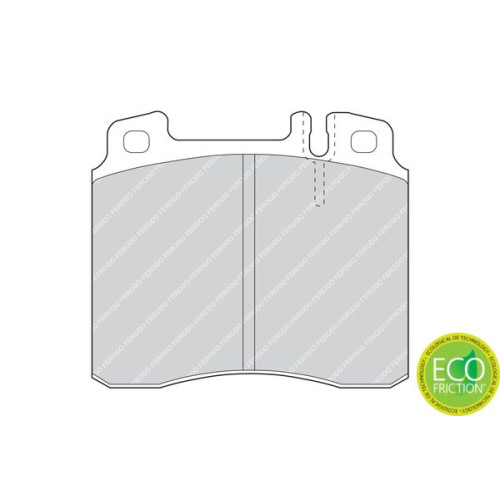 BRAKE PAD SET MERCEDES S CLASS FRONT BRAKE PAD SET MERCEDES S CLASS FRONT