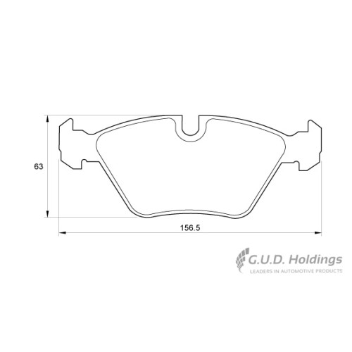 BRAKE PAD SET BMW 3 5 X3 SERIES FRONT BRAKE PAD SET BMW 3 5 X3 SERIES FRONT