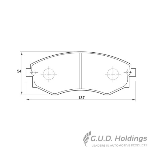 BRAKE PAD SET HYUNDAI SSANGYONG FRONT BRAKE PAD SET HYUNDAI SSANGYONG FRONT