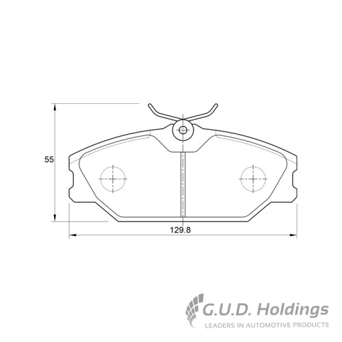 BRAKE PAD SET LAGUNA MEGANE ESPACE FRONT BRAKE PAD SET LAGUNA MEGANE ESPACE FRONT