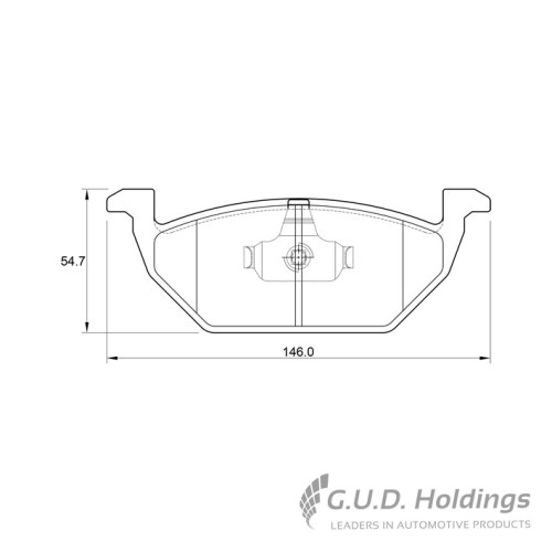BRAKE PAD SET AUDI GOLF JETTA POLO FRONT BRAKE PAD SET AUDI GOLF JETTA POLO FRONT