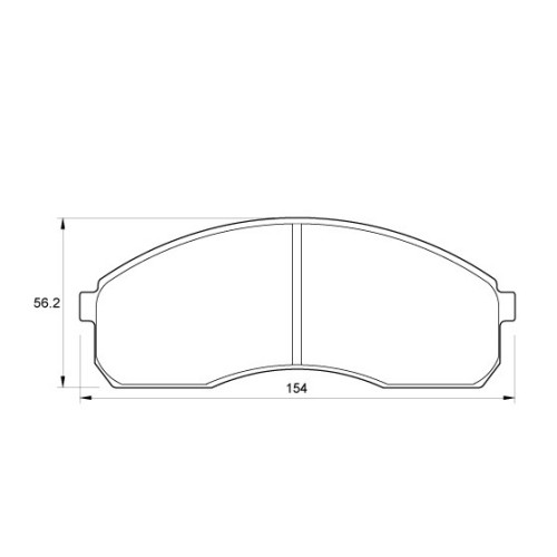 BRAKE PAD SET HYUNDAI KIA FRONT BRAKE PAD SET HYUNDAI KIA FRONT