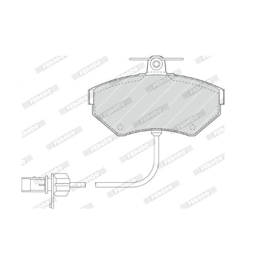 BRAKE PAD SET VW AUDI A4 FRONT BRAKE PAD SET VW AUDI A4 FRONT