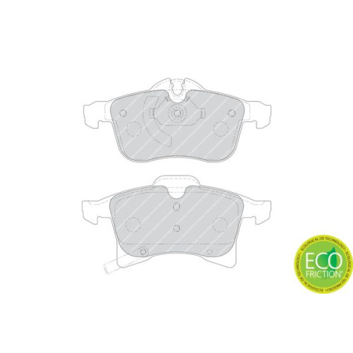 BRAKE PAD SET JAGUAR RENAULT SAAB REAR BRAKE PAD SET JAGUAR RENAULT SAAB REAR