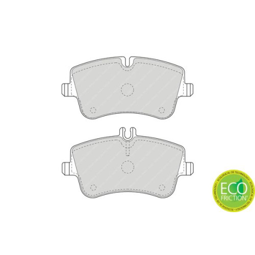 BRAKE PAD SET MERCEDES C CLASS FRONT BRAKE PAD SET MERCEDES C CLASS FRONT
