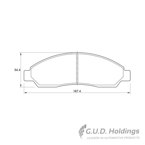 BRAKE PAD SET ISUZU KB GWM STEED FRONT BRAKE PAD SET ISUZU KB GWM STEED FRONT