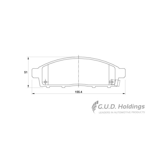 BRAKE PAD SET FIAT MITSUBISHI FRONT BRAKE PAD SET FIAT MITSUBISHI FRONT