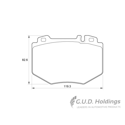BRAKE PAD SET MERCEDES S CLASS FRONT BRAKE PAD SET MERCEDES S CLASS FRONT