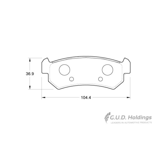 BRAKE PAD SET CHEV OPTRA 1.6-1.8 REAR BRAKE PAD SET CHEV OPTRA 1.6-1.8 REAR