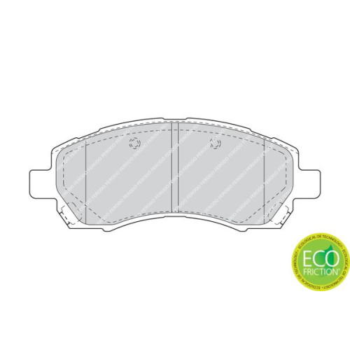 BRAKE PAD SET SUBARU IMPREZA FRONT BRAKE PAD SET SUBARU IMPREZA FRONT