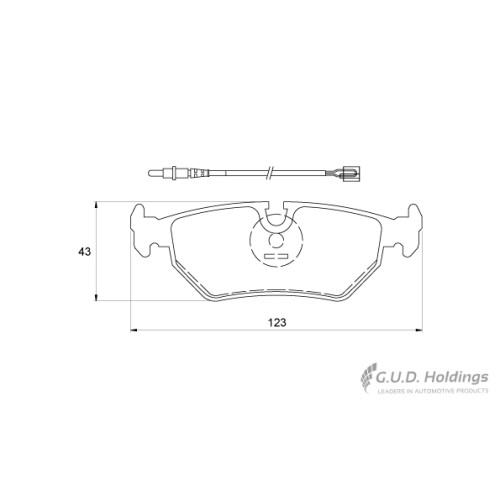 BRAKE PAD SET JAGUAR X PEUGEOT 806 FRONT BRAKE PAD SET JAGUAR X PEUGEOT 806 FRONT