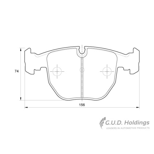 BRAKE PAD SET BMW 5 SERIES M5 X5 FRONT BRAKE PAD SET BMW 5 SERIES M5 X5 FRONT