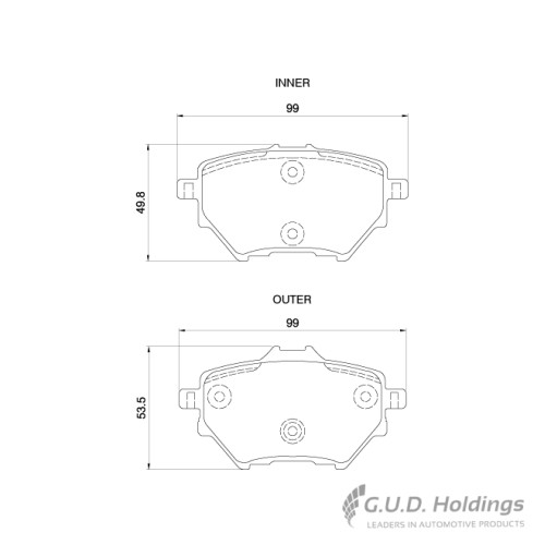 BRAKE PAD SET CITROEN OPEL PEUGEOT REAR BRAKE PAD SET CITROEN OPEL PEUGEOT REAR