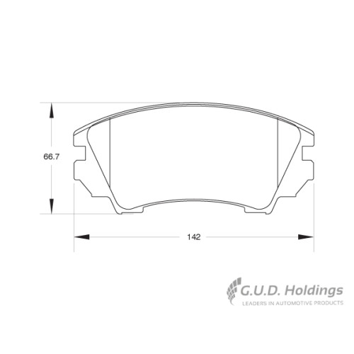 BRAKE PAD SET OPEL ASTRA FRONT BRAKE PAD SET OPEL ASTRA FRONT