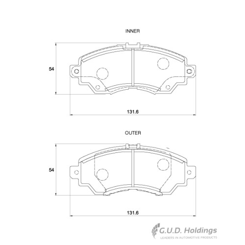 BRAKE PAD SET HONDA BRIO 1.2 FRONT BRAKE PAD SET HONDA BRIO 1.2 FRONT