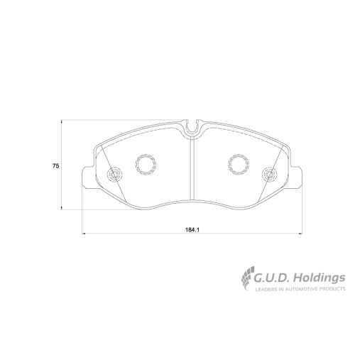 BRAKE PAD SET MERCEDES VITO V-CLASS FRT BRAKE PAD SET MERCEDES VITO V-CLASS FRT