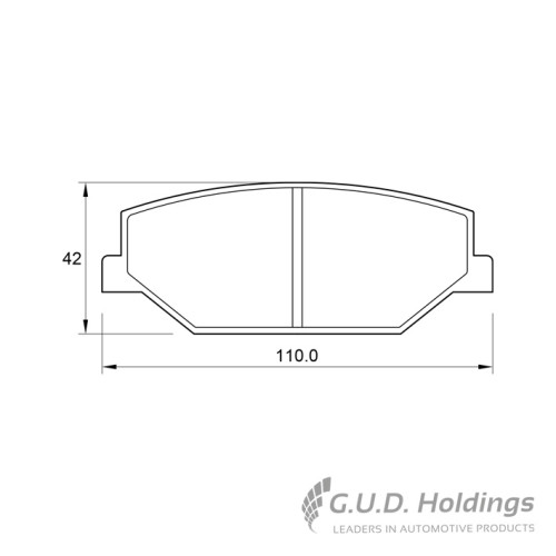 BRAKE PAD SET SUZUKI SJ410 JIMNY FRONT BRAKE PAD SET SUZUKI SJ410 JIMNY FRONT