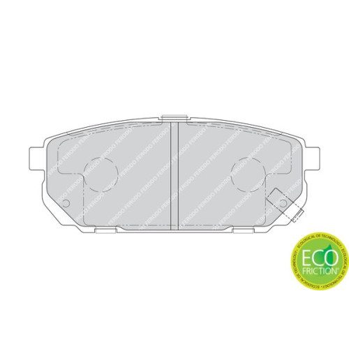 BRAKE PAD SET TOYOTA CRESSIDA REAR BRAKE PAD SET TOYOTA CRESSIDA REAR