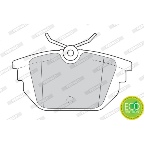 BRAKE PAD SET FIAT ALFA ROMEO FRONT BRAKE PAD SET FIAT ALFA ROMEO FRONT