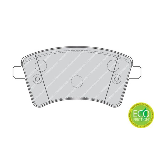 BRAKE PAD SET RENAULT KANGOO FRONT BRAKE PAD SET RENAULT KANGOO FRONT