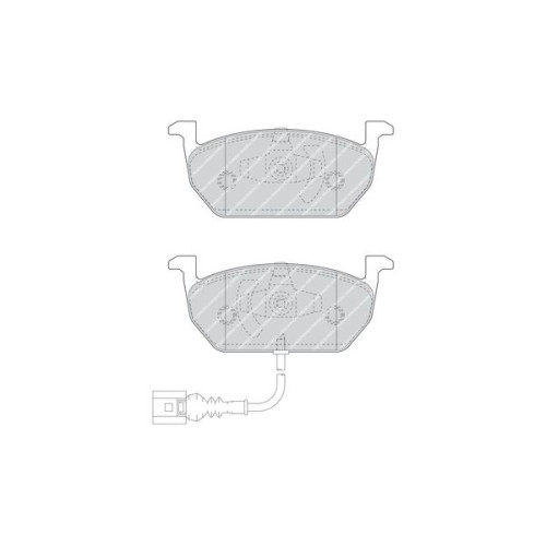 BRAKE PAD SET VW A3-G7 1.2 - 2.0 FRONT BRAKE PAD SET VW A3-G7 1.2 - 2.0 FRONT