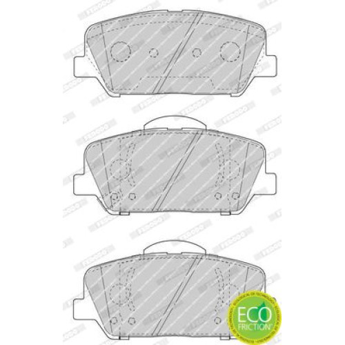 BRAKE PAD SET HYUNDAI KIA OPTIMA FRONT BRAKE PAD SET HYUNDAI KIA OPTIMA FRONT
